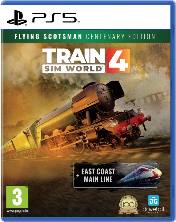 Train Sim World 4 includes Flying Scotsman (Centenary Edition) (PS5) i gruppen Elektronikk / TV-spill & tilbehør / Sony PlayStation 5 / Spill hos TP E-commerce Nordic AB (C97460)