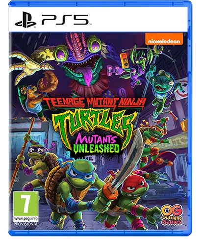 Teenage Mutant Ninja Turtles: Mutants Unleashed (PS5) i gruppen Elektronikk / TV-spill & tilbehør / Sony PlayStation 5 / Spill hos TP E-commerce Nordic AB (C97480)