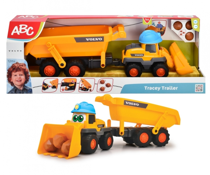 ABC Tracey Trailer (204119007) i gruppen LEKER, BARN OG BABY / Leker / Lekebiler hos TP E-commerce Nordic AB (C97502)