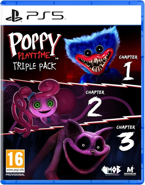 Poppy Playtime Triple Pack (PS5) i gruppen Elektronikk / TV-spill & tilbehør / Sony PlayStation 5 / Spill hos TP E-commerce Nordic AB (C97562)