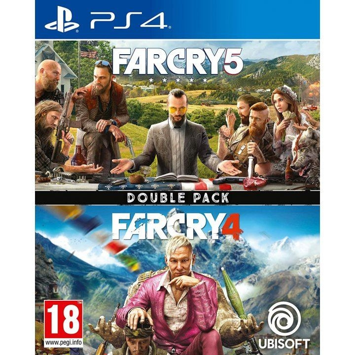 Far Cry 4 + Far Cry 5 Double Pack (PS4) i gruppen Elektronikk / TV-spill & tilbehør / Sony PlayStation 4 / Spill hos TP E-commerce Nordic AB (C97580)