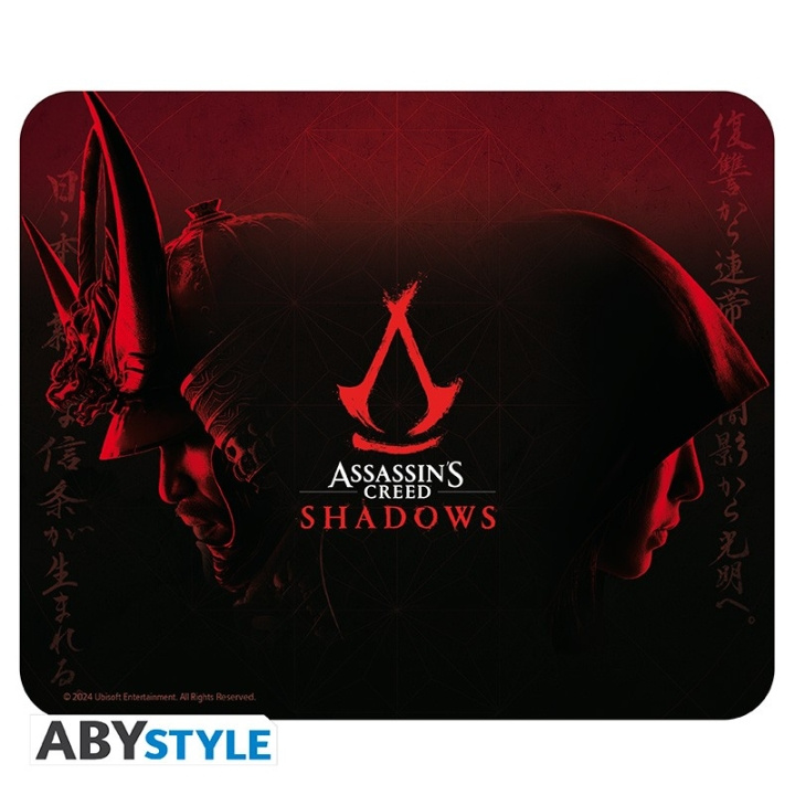 Abysse ASSASSIN\'S CREED - Myk musematte - Shadows Yasuke & Naoe i gruppen Datautstyr / GAMING / Musematter hos TP E-commerce Nordic AB (C97594)