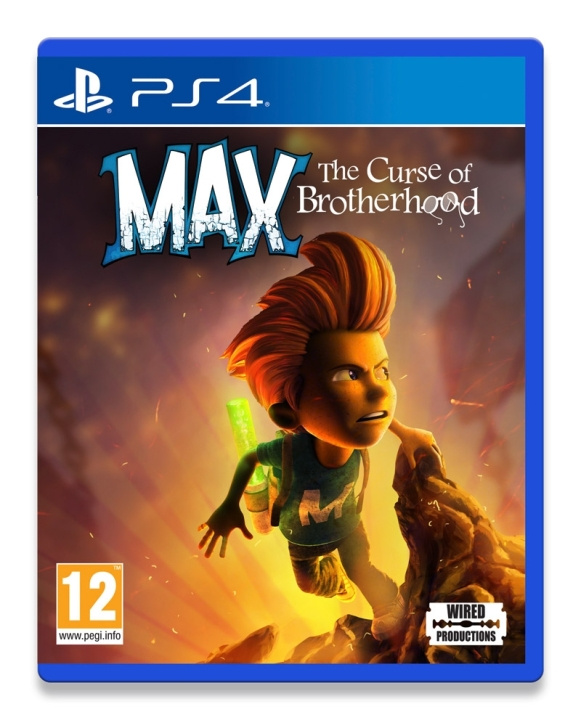 Max: The Curse of Brotherhood (PS4) i gruppen Elektronikk / TV-spill & tilbehør / Sony PlayStation 4 / Spill hos TP E-commerce Nordic AB (C97605)