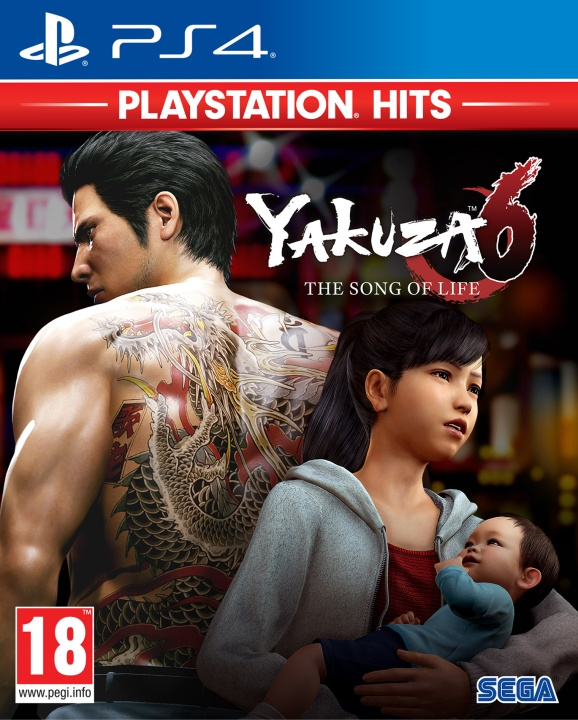 Yakuza 6: The Song of Life (PlayStation Hits) (PS4) i gruppen Elektronikk / TV-spill & tilbehør / Sony PlayStation 4 / Spill hos TP E-commerce Nordic AB (C97618)