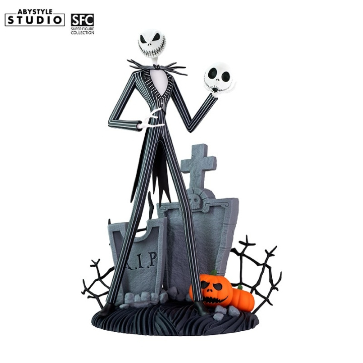 Abysse NIGHTMARE BEFORE XMAS - Figurine Jack skummelt smilende ansikt i gruppen LEKER, BARN OG BABY / Leker / Figurer, miniatyrer og tilbehør hos TP E-commerce Nordic AB (C97687)