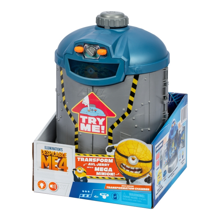 Despicable Me 4 - Lekesett Mega Minions forvandlingskammer (20326) i gruppen LEKER, BARN OG BABY / Leker / Figurer, miniatyrer og tilbehør hos TP E-commerce Nordic AB (C97692)