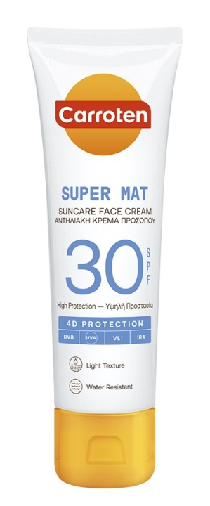 Carroten Face Super Mat Cream SPF 30 50 ml i gruppen HELSE OG SKJØNNHET / Hudpleie / Soling / Solkrem hos TP E-commerce Nordic AB (C97694)