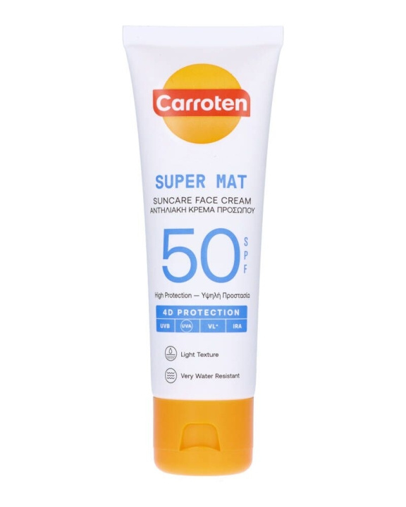 Carroten Face Super Mat Cream SPF 50 50 ml i gruppen HELSE OG SKJØNNHET / Hudpleie / Soling / Solkrem hos TP E-commerce Nordic AB (C97695)