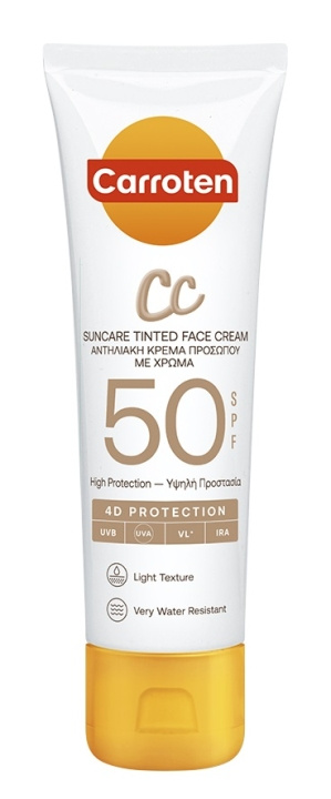 Carroten Face CC Cream SPF 50 50 ml i gruppen HELSE OG SKJØNNHET / Hudpleie / Soling / Solkrem hos TP E-commerce Nordic AB (C97696)