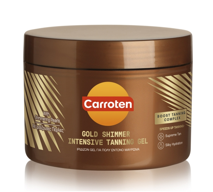 Carroten Gold Shimmer Tanning Gel 150 ml i gruppen HELSE OG SKJØNNHET / Hudpleie / Soling / Solkrem hos TP E-commerce Nordic AB (C97705)