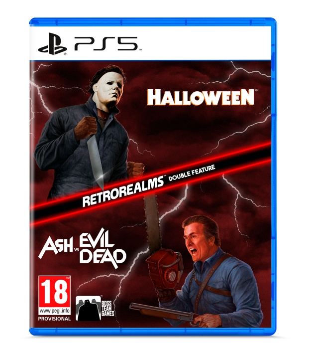 Halloween and Ash vs Evil Dead RetroRealms Double Feature (PS5) i gruppen Elektronikk / TV-spill & tilbehør / Sony PlayStation 5 / Spill hos TP E-commerce Nordic AB (C97710)