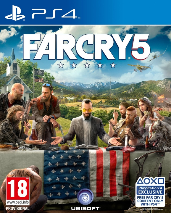 Far Cry 5 (PS4) i gruppen Elektronikk / TV-spill & tilbehør / Sony PlayStation 4 / Spill hos TP E-commerce Nordic AB (C97755)