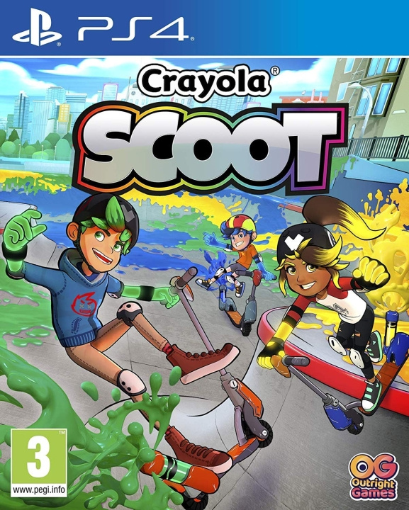 Crayola Scoot (PS4) i gruppen Elektronikk / TV-spill & tilbehør / Sony PlayStation 4 / Spill hos TP E-commerce Nordic AB (C97791)