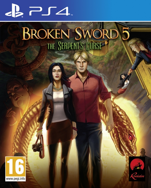 Broken Sword 5: The Serpent\'s Curse (PS4) i gruppen Elektronikk / TV-spill & tilbehør / Sony PlayStation 4 / Spill hos TP E-commerce Nordic AB (C97807)