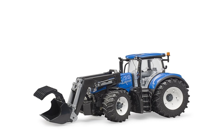 Bruder New Holland T7.315 med frontlaster (03121) i gruppen LEKER, BARN OG BABY / Leker / Lekebiler hos TP E-commerce Nordic AB (C97854)