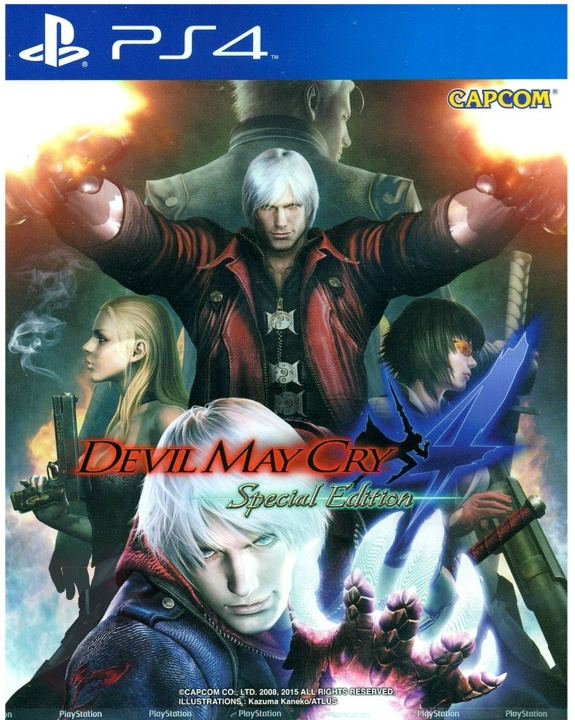 Devil May Cry 4 Special Edition (Import) (PS4) i gruppen Elektronikk / TV-spill & tilbehør / Sony PlayStation 4 / Spill hos TP E-commerce Nordic AB (C97875)