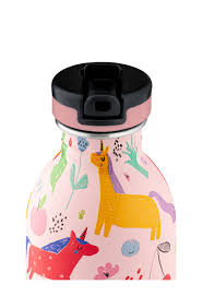 24Bottles Kids Collection - Urban Bottle 250 ml m. sportslokk - Magic Friends (24B931) i gruppen SPORT, FRITID & HOBBY / Friluftsliv / Termoser og flasker hos TP E-commerce Nordic AB (C97893)