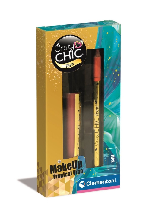 Crazy Chic Teen Lipgloss & Pencil - Tropical Vibe (50877) i gruppen LEKER, BARN OG BABY / Leker / Masker og kostymer hos TP E-commerce Nordic AB (C97904)