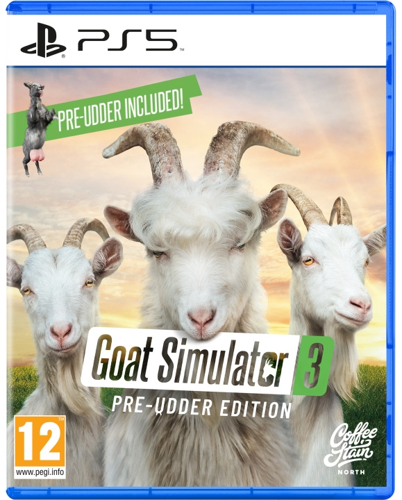 Goat Simulator 3 - Pre-Udder Edition (PS5) i gruppen Elektronikk / TV-spill & tilbehør / Sony PlayStation 5 / Spill hos TP E-commerce Nordic AB (C97941)