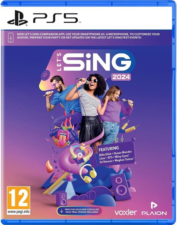 Let\'s Sing 2024 (PS5) i gruppen Elektronikk / TV-spill & tilbehør / Sony PlayStation 5 / Spill hos TP E-commerce Nordic AB (C97943)