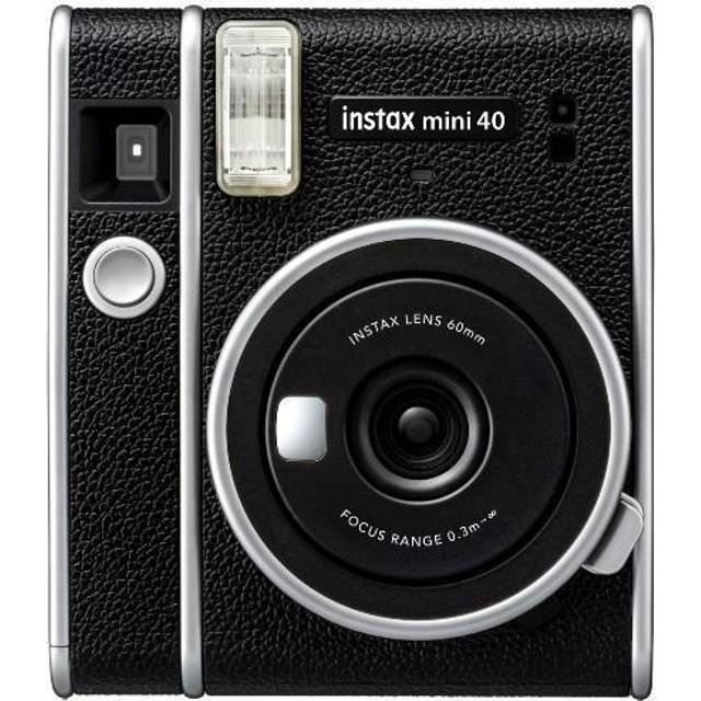 Fuji Instax Mini 40 Øyeblikkelig kamera svart i gruppen Elektronikk / Foto og video / Kameraer hos TP E-commerce Nordic AB (C97951)