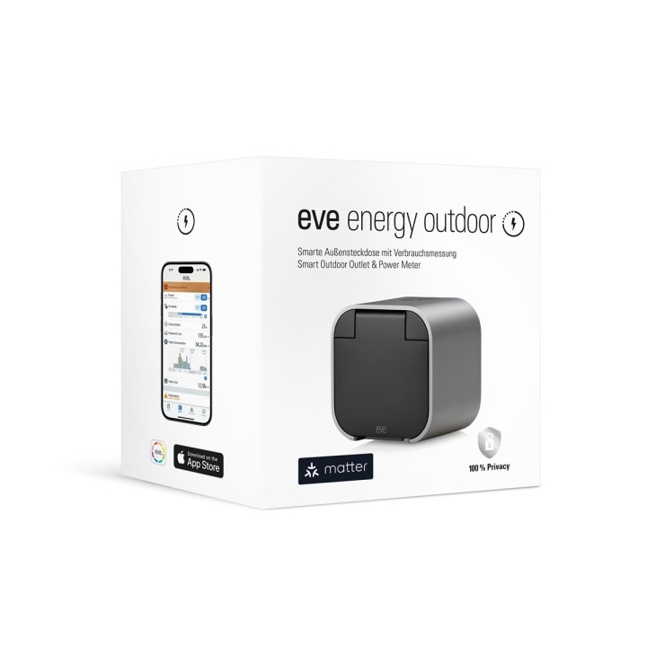 Eve Home Eve - Energi utendørs (Matter) i gruppen HJEM, HUS OG HAGE / Smarthus / Smarthussystemer hos TP E-commerce Nordic AB (C97984)