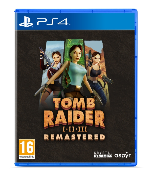 Tomb Raider I-III Remastered (PS4) i gruppen Elektronikk / TV-spill & tilbehør / Sony PlayStation 4 / Spill hos TP E-commerce Nordic AB (C97996)