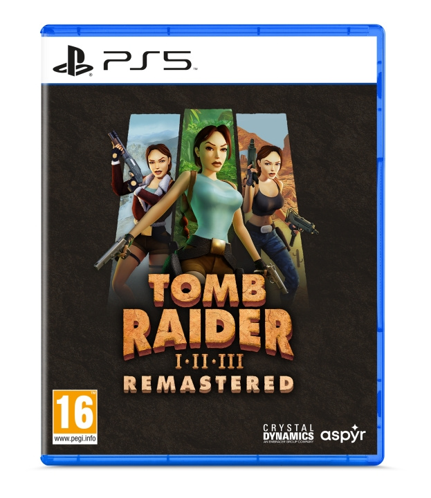 Tomb Raider I-III Remastered (PS5) i gruppen Elektronikk / TV-spill & tilbehør / Sony PlayStation 5 / Spill hos TP E-commerce Nordic AB (C97997)