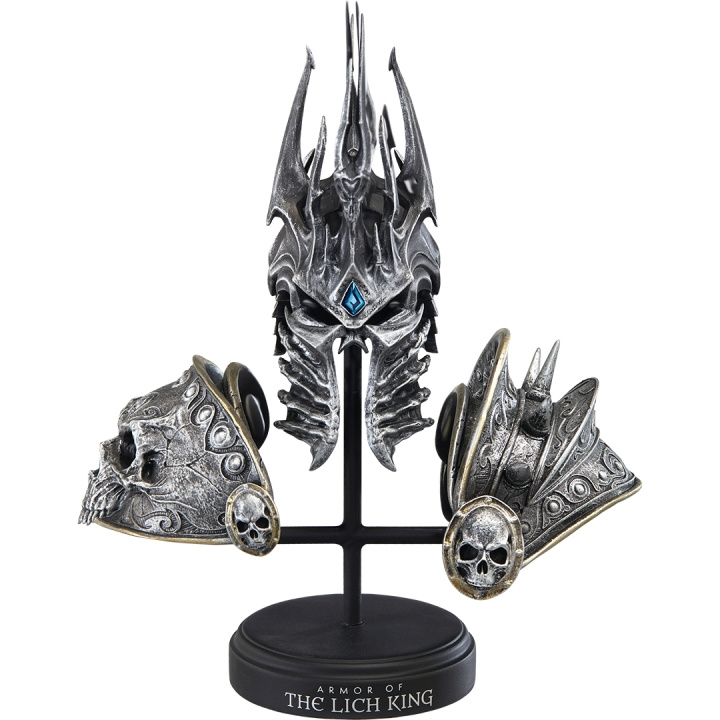 Blizzard World of Warcraft - Ikonisk hjelm og rustning av Lich King Replica i gruppen SPORT, FRITID & HOBBY / Morsomme produkter / Samlerobjekter hos TP E-commerce Nordic AB (C98046)