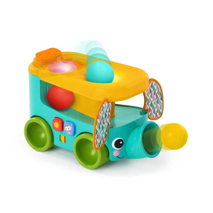 Bright Starts Pop & Roll Safari Bus™ Ballleketøy - (BS-16827) i gruppen LEKER, BARN OG BABY / Babyleker (0-3 år) / Aktivitetsleker hos TP E-commerce Nordic AB (C98054)