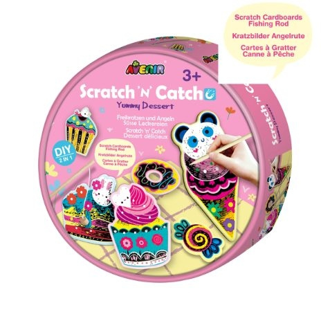 Avenir Scratch \'N\' Catch - Yummy Dessert (58CH211789) i gruppen LEKER, BARN OG BABY / Leker / Eksperiment & DIY hos TP E-commerce Nordic AB (C98128)