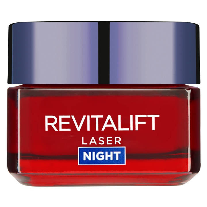 L\'Oréal Revitalift Laser Advanced Anti-Ageing Care Night Cream 50 ml i gruppen HELSE OG SKJØNNHET / Hudpleie / Ansikt / Ansiktskrem hos TP E-commerce Nordic AB (C98164)