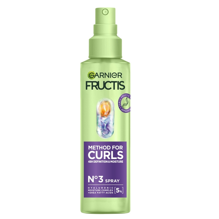 Garnier Fructis Method for Curls leave-in for krøllete hår - 150 ml i gruppen HELSE OG SKJØNNHET / Hår & styling / Hårpleie / Balsamspray/kur hos TP E-commerce Nordic AB (C98181)