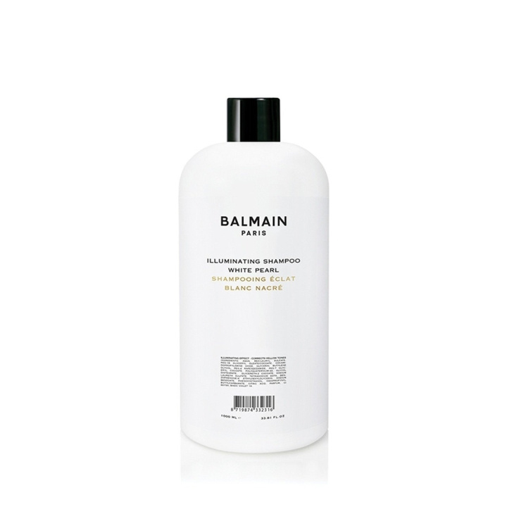 Balmain Paris Illuminating Shampoo White Pearl 1000 ml i gruppen HELSE OG SKJØNNHET / Hår & styling / Hårpleie / Sjampo hos TP E-commerce Nordic AB (C98191)