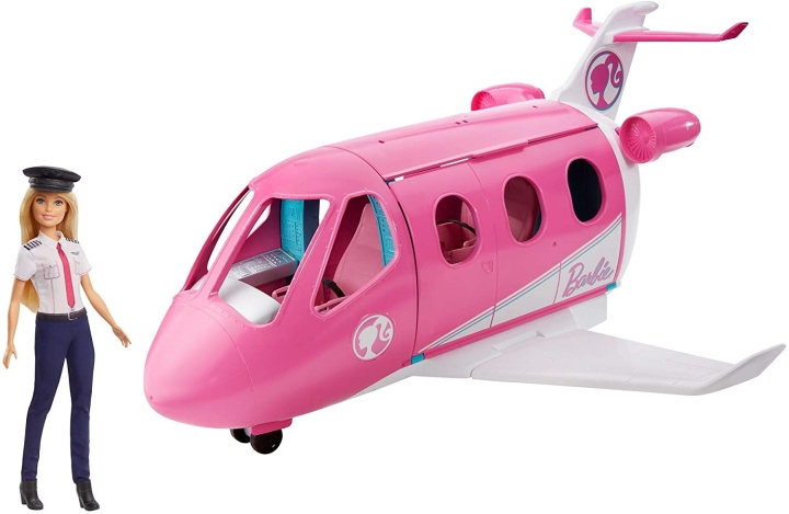 Barbie Drømmefly med pilotdukke (GJB33) i gruppen LEKER, BARN OG BABY / Leker / Dukker & tilbehør hos TP E-commerce Nordic AB (C98205)