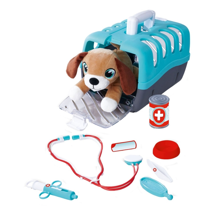 Dickie Toys Simba - Plysjhund med veterinærveske (105541003) i gruppen LEKER, BARN OG BABY / Leker / Lite hjem & rollespill hos TP E-commerce Nordic AB (C98236)