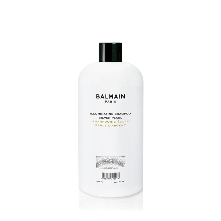 Balmain Paris Illuminating Shampoo Silver Pearl 1000 ml i gruppen HELSE OG SKJØNNHET / Hår & styling / Hårpleie / Sjampo hos TP E-commerce Nordic AB (C98241)