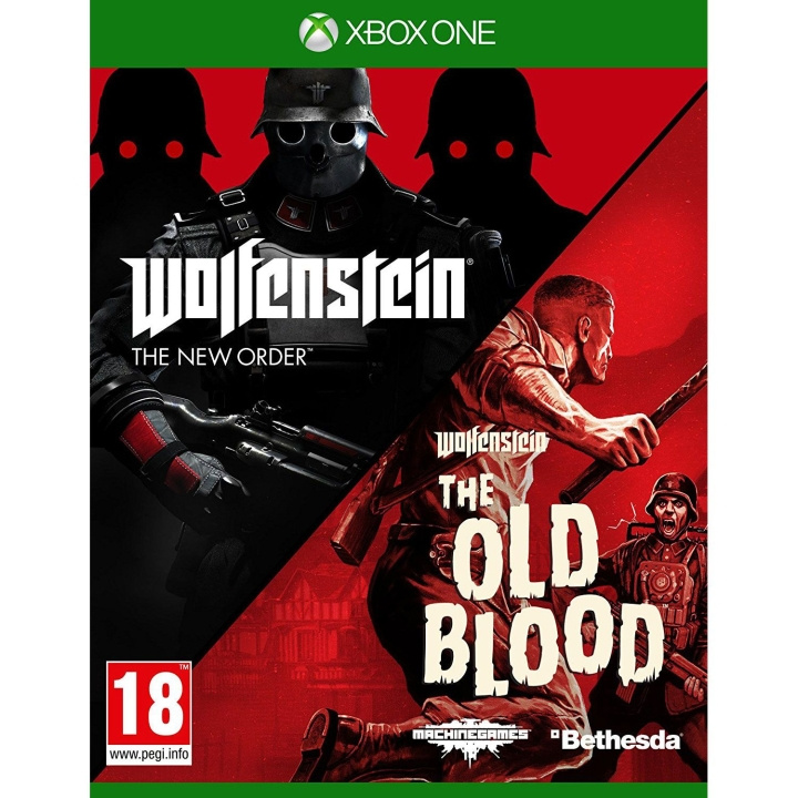 Wolfenstein Double Pack - The New Order and The Old Blood (XONE) i gruppen Elektronikk / TV-spill & tilbehør / Xbox One / Spill hos TP E-commerce Nordic AB (C98302)