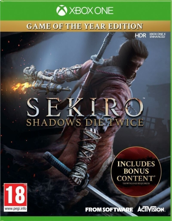 Sekiro: Shadows Die Twice (Game of the Year) (XONE) i gruppen Elektronikk / TV-spill & tilbehør / Xbox One / Spill hos TP E-commerce Nordic AB (C98317)