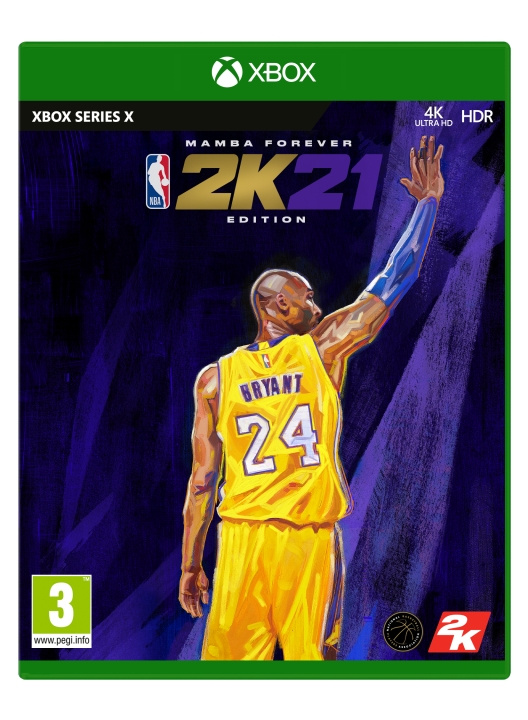 NBA 2K21 (Legend Edition) Mamba Forever (XseriesX) i gruppen Elektronikk / TV-spill & tilbehør / Xbox Series X / Spill hos TP E-commerce Nordic AB (C98394)