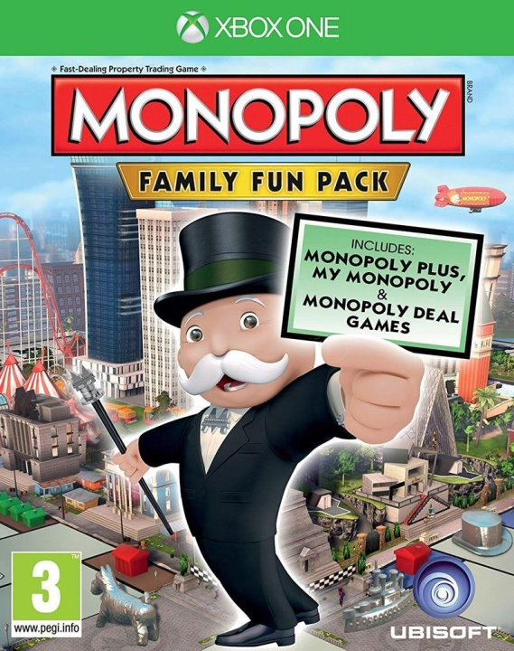 Monopoly Family Fun Pack (XONE) i gruppen Elektronikk / TV-spill & tilbehør / Xbox One / Spill hos TP E-commerce Nordic AB (C98429)