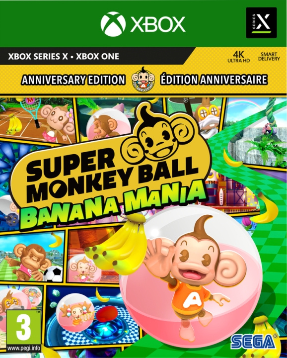 Sega Super Monkey Ball Banana Mania (XONE/XSERIESX) i gruppen Elektronikk / TV-spill & tilbehør / Xbox Series X / Spill hos TP E-commerce Nordic AB (C98459)