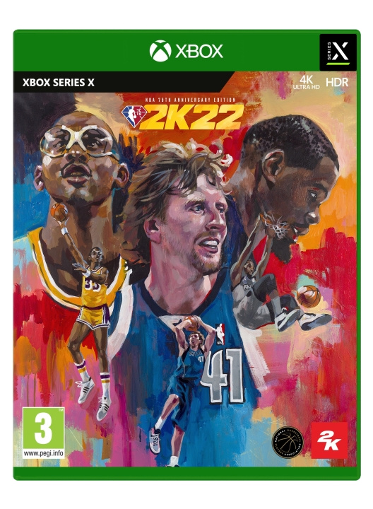 NBA 2K22 Anniversary Edition (Offline Game Only) (XseriesX) i gruppen Elektronikk / TV-spill & tilbehør / Xbox Series X / Spill hos TP E-commerce Nordic AB (C98467)