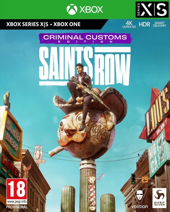 Saints Row Criminal Customs Edition (XseriesX) i gruppen Elektronikk / TV-spill & tilbehør / Xbox Series X / Spill hos TP E-commerce Nordic AB (C98476)