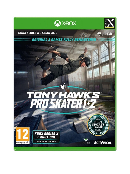 Tony Hawk\'s Pro Skater 1+2 (XseriesX) i gruppen Elektronikk / TV-spill & tilbehør / Xbox Series X / Spill hos TP E-commerce Nordic AB (C98484)