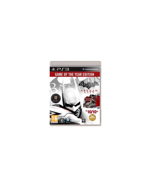 Batman: Arkham City - Game of the Year Edition (Import) (PS3) i gruppen Elektronikk / TV-spill & tilbehør / Sony PlayStation 3 hos TP E-commerce Nordic AB (C98521)