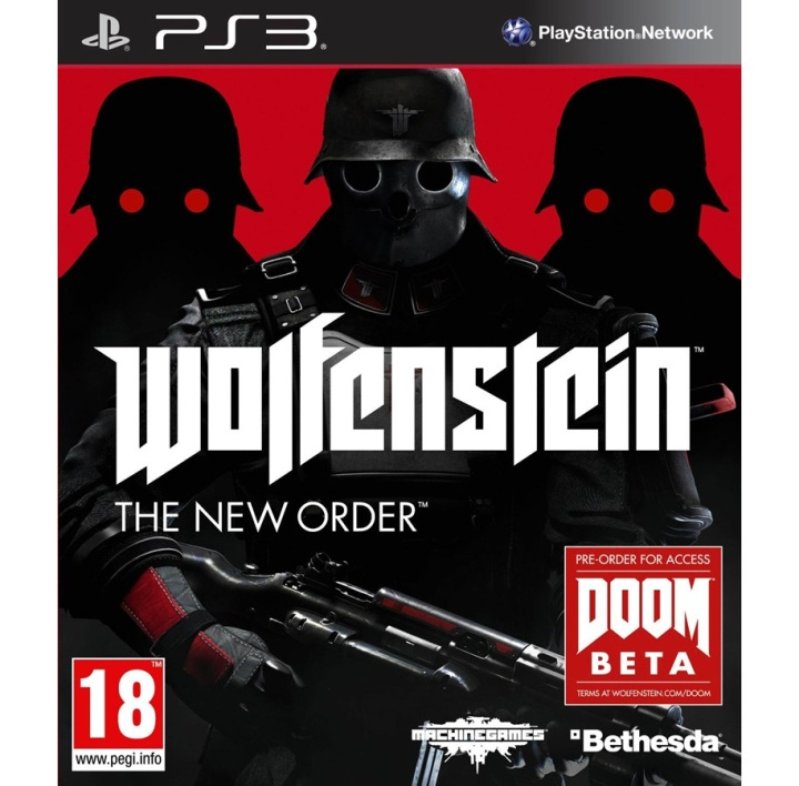 Wolfenstein: The New Order (Essentials) (PS3) i gruppen Elektronikk / TV-spill & tilbehør / Sony PlayStation 3 hos TP E-commerce Nordic AB (C98552)