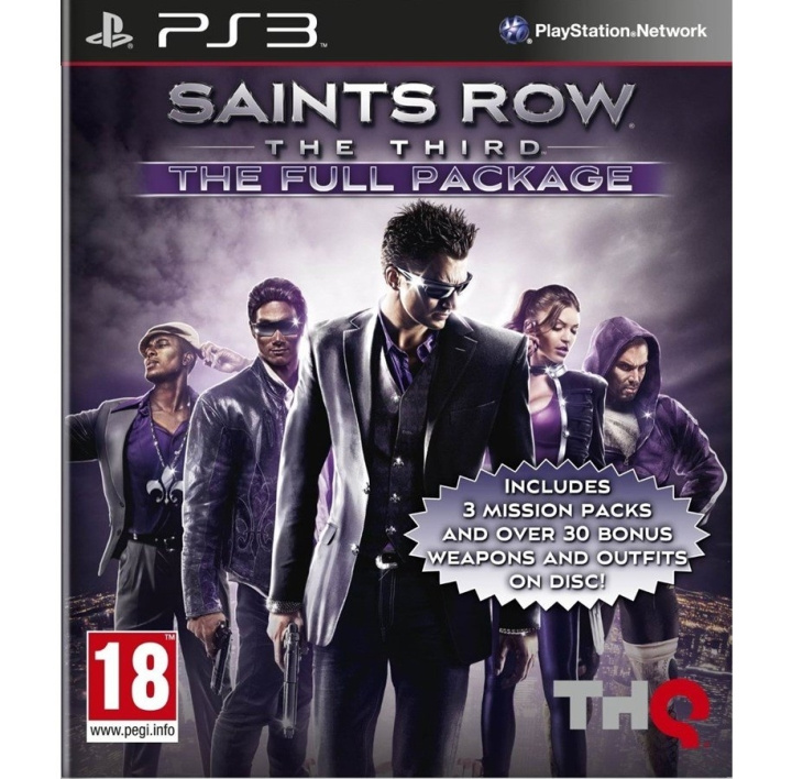 Saints Row The Third: The Full Package (PS3) i gruppen Elektronikk / TV-spill & tilbehør / Sony PlayStation 3 hos TP E-commerce Nordic AB (C98574)