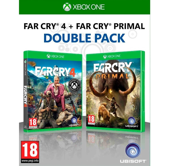 Far Cry Primal and Far Cry 4 (Double Pack) (XONE) i gruppen Elektronikk / TV-spill & tilbehør / Xbox One / Spill hos TP E-commerce Nordic AB (C98597)