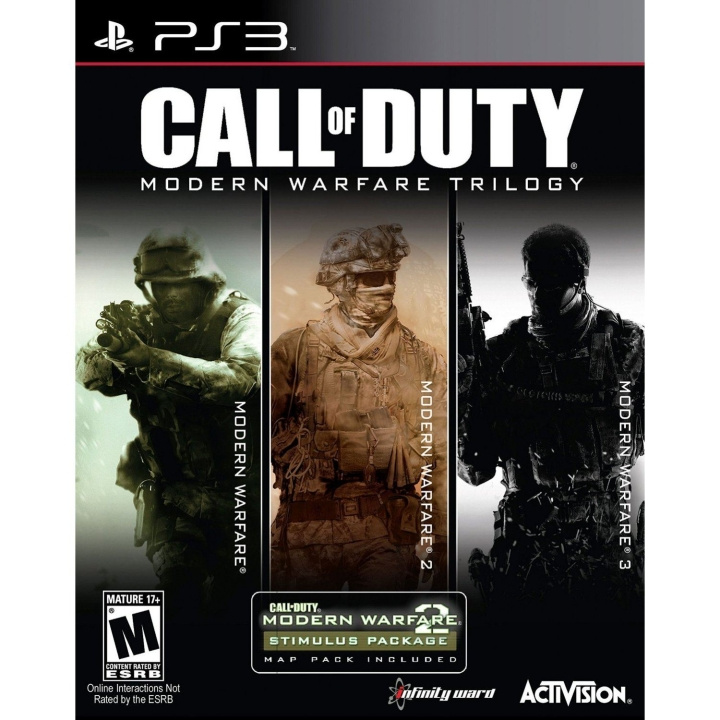 Call of Duty: Modern Warfare Trilogy (Import) (PS3) i gruppen Elektronikk / TV-spill & tilbehør / Sony PlayStation 3 hos TP E-commerce Nordic AB (C98629)